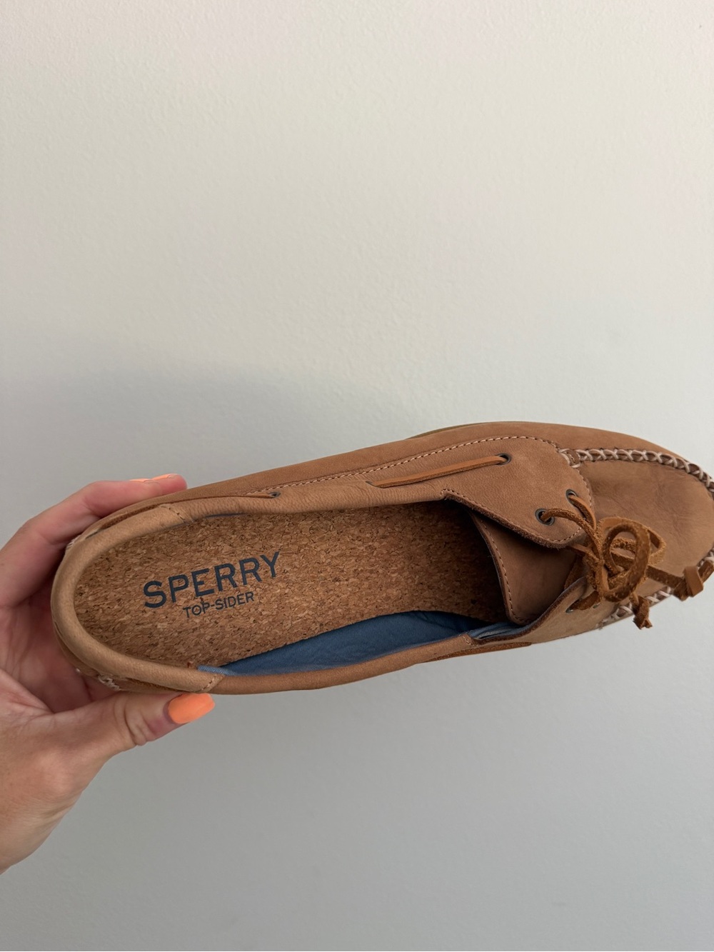 NWOB Sperry Top-Sider Genuine Leather Boat Shoes - Picture 3 of 5